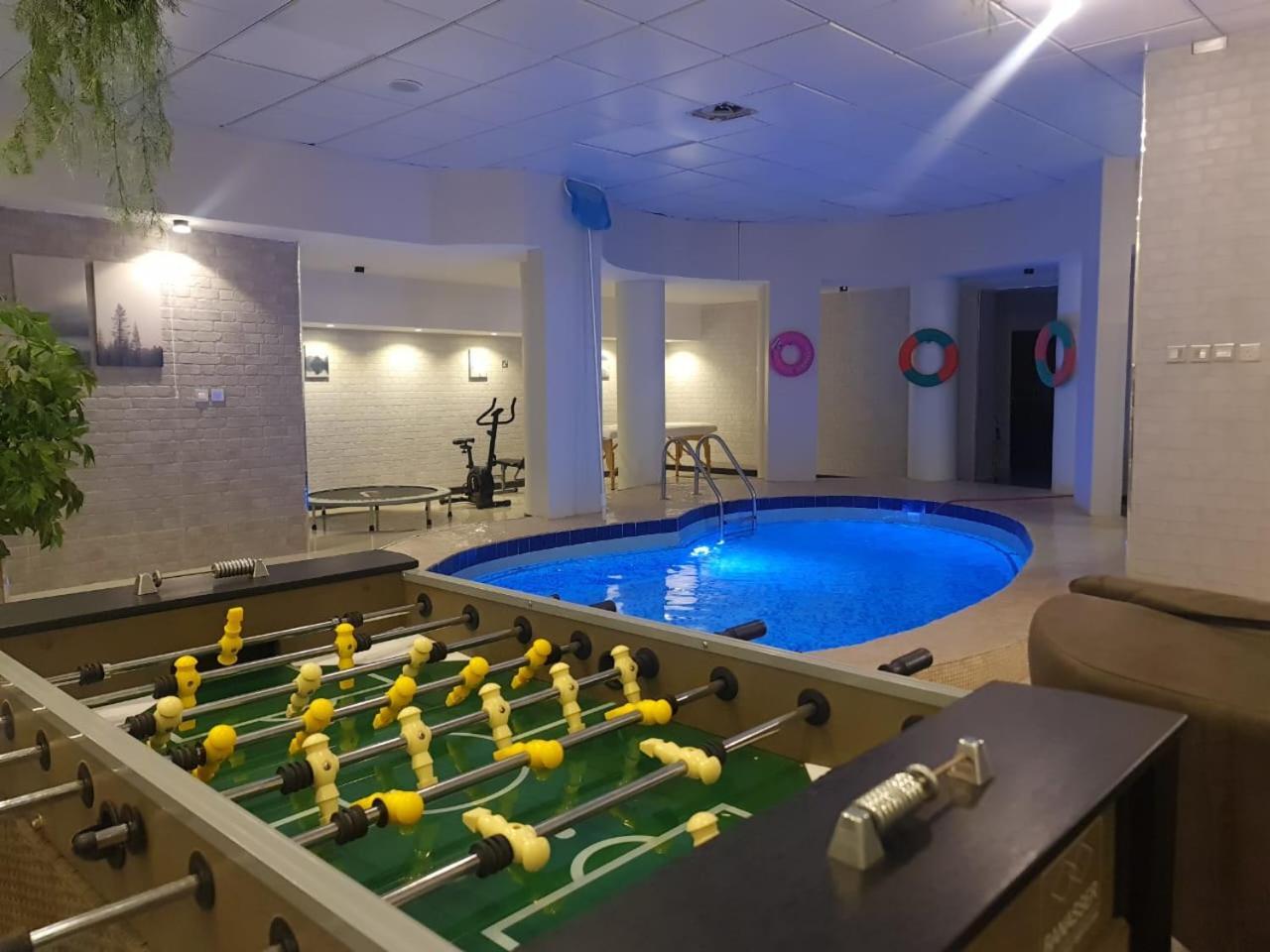 شاليه قطر الندى - الطائف Hotel Buitenkant foto